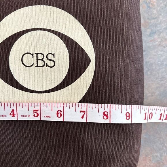 Vintage CBS Network Retro Insulated Lunch Bag Promotional Item Rare - Picture 10 of 11